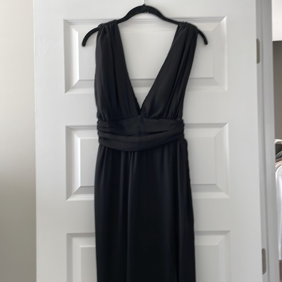 Worn Once! REVOLVE  Superdown long dress in black is a stunner - size: XS - Picture 4 of 9